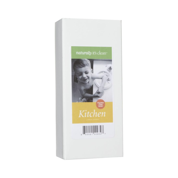 Naturally It's Clean Kitchen, Natural Enzyme Cleaner Refill Packets – Wild Berry Scent – 3 Count