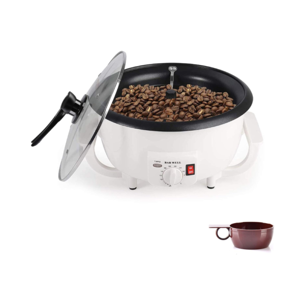 Home Coffee Bean Roaster Machine – Electric Coffee Roasting Machine for Beginners, 750g Capacity Also for Nuts, Peanuts, Cashews & Chestnuts