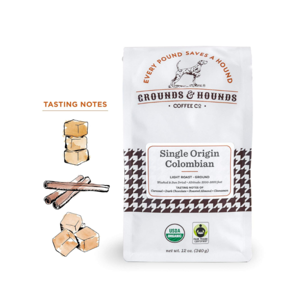 Grounds & Hounds Single Origin Explorer's Kit - Single Origin Whole Bean Coffee, Organic Coffee Beans, Coffee Variety Pack, Three 6oz Bags of Our Most Popular Single Origin Blends
